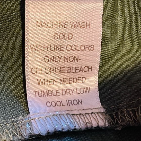 PacSun Shacket Jacket w/Embroidered Patches Military Army Green Size Small - Picture 7 of 8